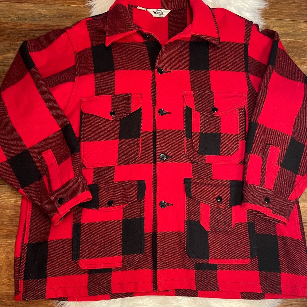 Vintage Woolrich Single Mackinaw Cruiser. XXL.  Excellent condition.